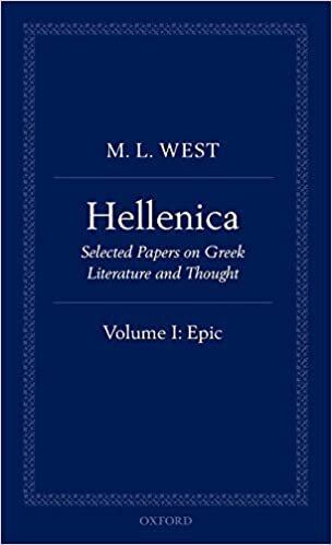 Hellenica: Volume I: Epic: 1 indir