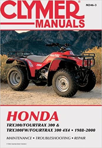 Honda TRX300 1988-2000 ATV (Clymer All-Terrain Vehicles) indir