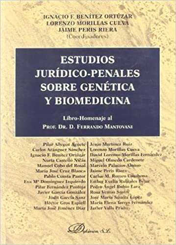 Estudios Jurídico-Penales Sobre Genética Y Biomedi