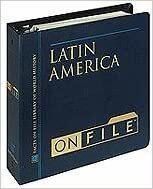 Latin American on File (Regional Geography) indir
