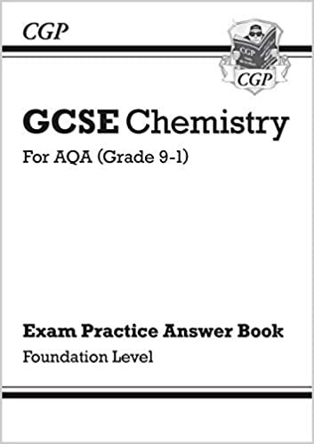New GCSE Chemistry: AQA Answers (for Exam Practice Workbook) - Foundation (CGP GCSE Chemistry 9-1 Revision) indir