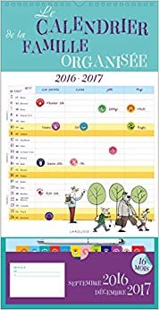 Calendrier de la famille organisée 2016-2017 (calendriers) indir