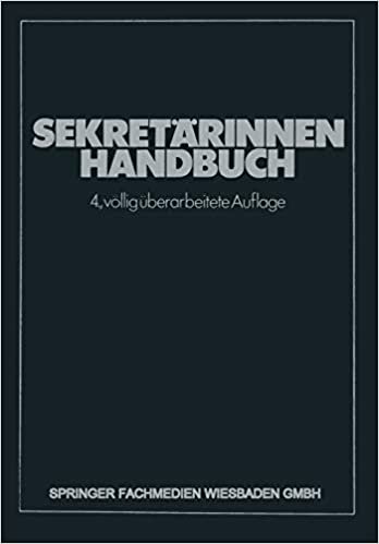 Sekretärinnen Handbuch (German Edition)