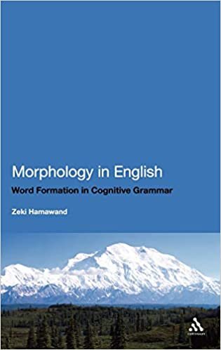 Morphology in English: Word Formation in Cognitive Grammar