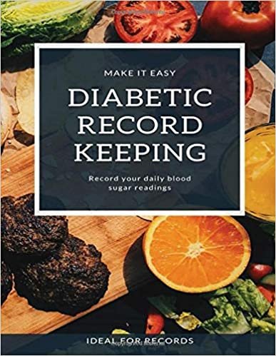 Diabetic Record Keeping: Diabetic Log Book Small indir