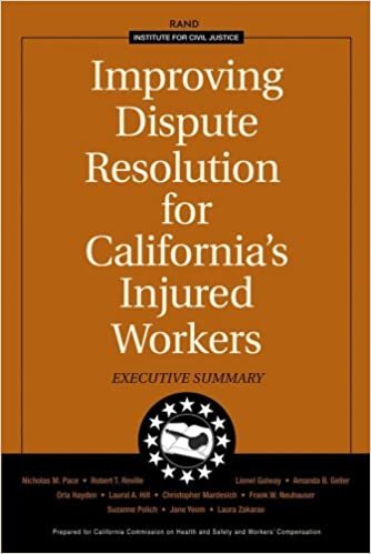 Improving Dispute Resolution for California's Injured Workers: Executive Summary