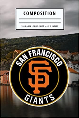 Composition : San Francisco Giants Notebook- To My Baseball Son , To My Baseball Dad - Baseball Notebook #27