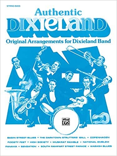 Authentic Dixieland: Original Arrangements for Dixieland Band (String Bass) indir