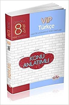 Editör 8.Sınıf VIP Türkçe Konu Anlatımı Yeni