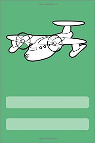 Plane Notebook: Cool for Everybody, Drawing and Writing (110 Pages, Blank, 6 x 9)(Great Notebooks) (Airplane, Band 54)