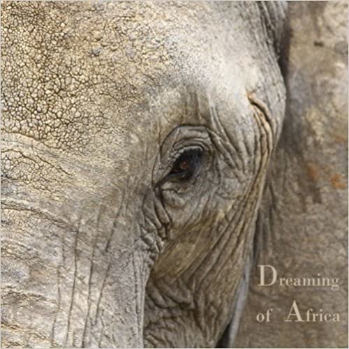 Notizbuch / Tagebuch - quadratisch "Dreaming of Africa" - Elefant: sei UNIQUE, schreibe SQUARE - 153*153cm indir