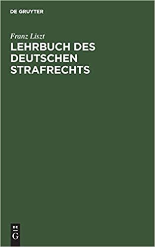 Lehrbuch des deutschen Strafrechts