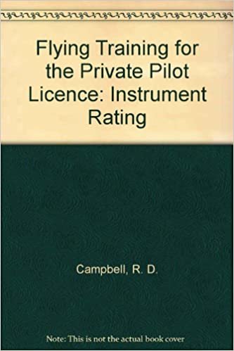 Flying Training for the Private Pilot Licence: Instrument Rating