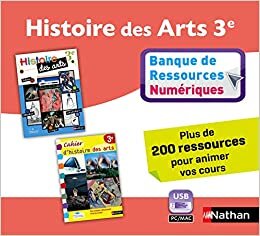 Histoire des Arts 3e - Ressources numériques - manuel numérique - Clé USB - tarif non adoptant (HISTOIRE DES ARTS COLLEGE)