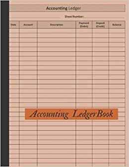 Accounting Ledger Book: Simple Accounting Ledger Book for Bookkeeping and Small Business - Income Expense Account Notebook | Vol.2 indir