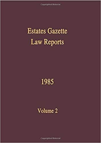 EGLR 1985 (Estates Gazette Law Reports): 2 indir