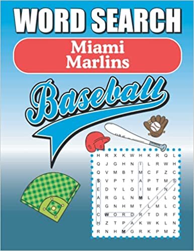 Miami Marlins Word Search: Word Find Puzzle Book For All Marlins Baseball Fans