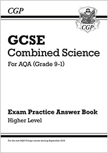 GCSE Combined Science: AQA Answers (for Exam Practice Workbook) - Higher (CGP GCSE Combined Science 9-1 Revision) indir