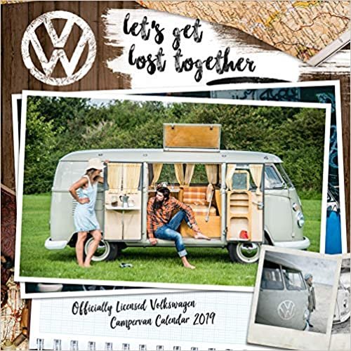 VW Camper Vans Mini Official 2019 Calendar - Mini Wall Calendar Format indir