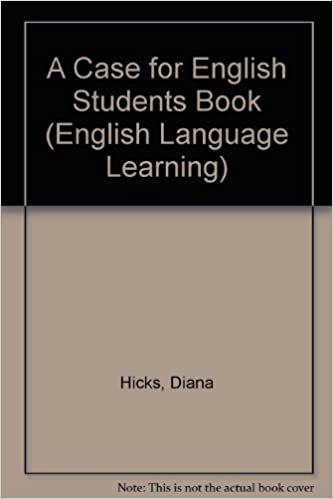 A Case for English Students Book (English Language Learning)