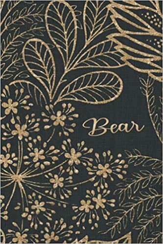 PERSONALIZED BEAR GIFTS: Beautiful Bear Notebook (Card Alternative)