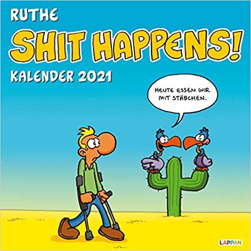 Shit happens! Wandkalender 2021 indir