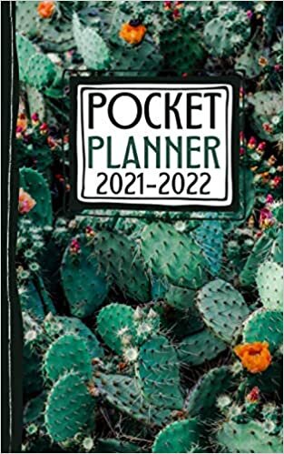 Pocket Planner 2021-2022: Family Two Year Calendar, Agenda, Diary, Monthly Organizer with Vision Boards, To Do Lists, Notes, Holidays