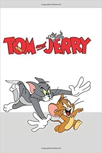 Tom and Jerry: Cartoon Tom & Jerry Funny Writing Workbook for Taking Notes, Writing Workbook for s & Children Writing, Graph Paper Composition ... Journal, Diary (110 Pages, Blank, 6 x 9)