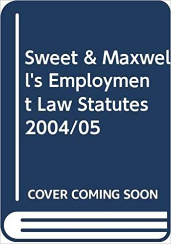 indir   Sweet & Maxwell's Employment Law Statutes 2004/05 tamamen