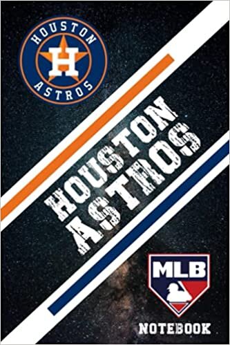 Houston Astros Sport Notebook & Journal With Logo Team Houston Astros Sport MLB , NFL , NCAA , NHL#B46