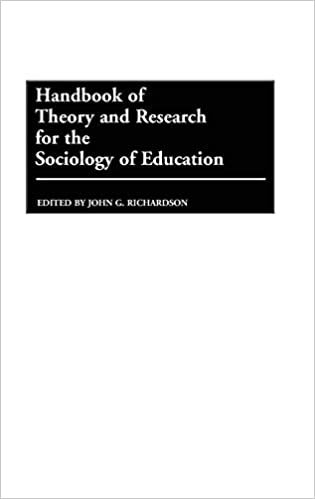 Handbook of Theory and Research for the Sociology of Education indir