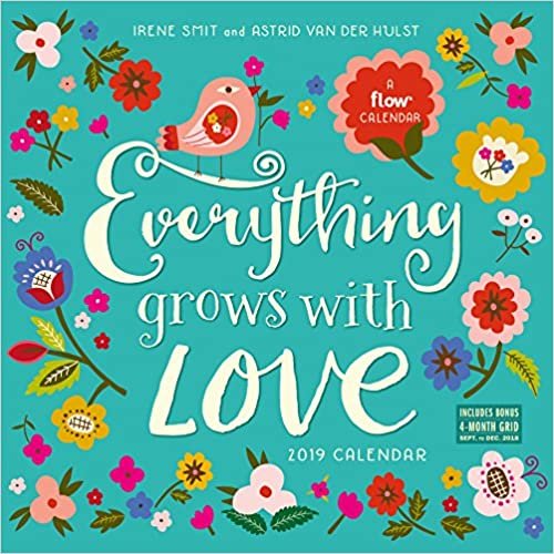 2019 Everything Grows with Love Wall Calendar
