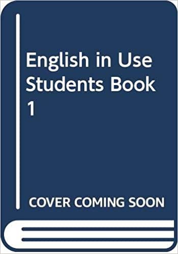 English in Use Students Book 1: Bk. 1