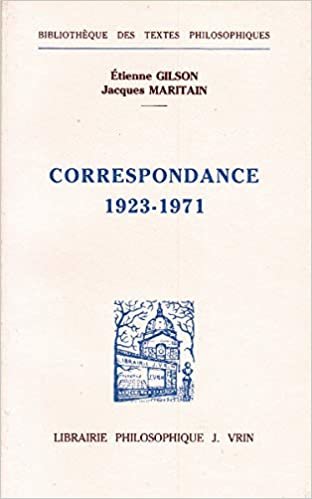 Correspondance 1923-1971: Deux Approches de L'Etre (Bibliotheque Des Textes Philosophiques)