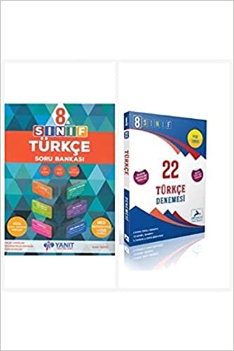 Yanıt Yayınları LGS 8. Sınıf Türkçe Soru Bankası & Paraf Türçe