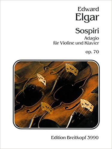 Sospiri op. 70 Adagio - Ausgabe für Violine und Klavier (EB 3990)