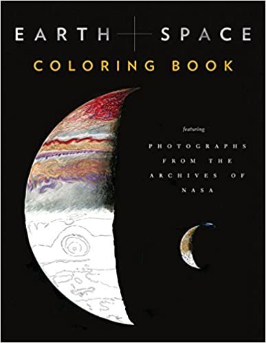 Earth and Space Coloring Book: Featuring Photographs from the Archives of NASA (Colouring Books) indir