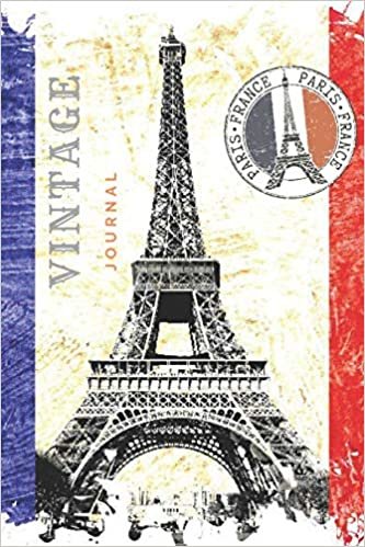 Paris Journal: Vintage Eiffel Tower Notebook - France Traveler Drawing Sketchbook Diary - Classic Blank Sketch Pad Calendar & mini Planner - Travel ... Paris City Journal for Women Girls Kids gifts