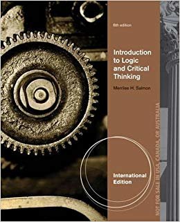 Introduction to Logic and Critical Thinking, International Edition indir
