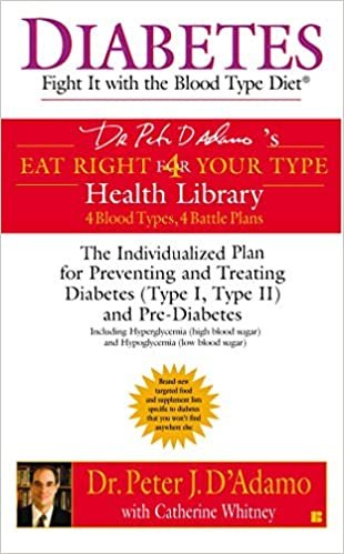 Diabetes: Fight it with the Blood Type Diet (Dr. Peter J. D'Adamo's Eat Right 4 Your Type Health Library) indir