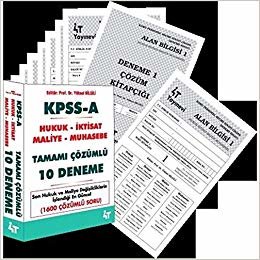 KPSS-A Tamamı Çözümlü 10 Deneme: Hukuk - İktisat - Maliye - Muhasebe indir