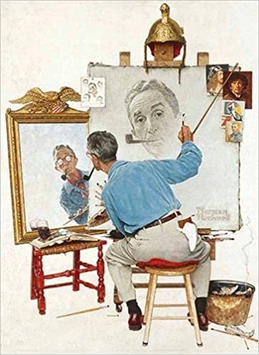 Norman Rockwell's Triple Self-Portrait Notebook indir