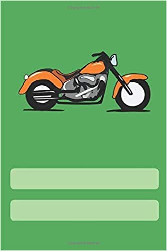 Motorbike Notebook: Cool for Everybody, Drawing and Writing (110 Pages, Blank, 6 x 9)(Great Notebooks) (Motorcycle, Band 11) indir