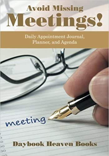 Avoid Missing Meetings! Daily Appointment Journal, Planner, and Agenda indir