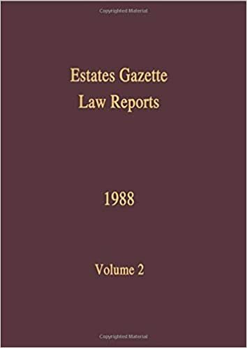 EGLR 1988 (Estates Gazette Law Reports): 2 indir