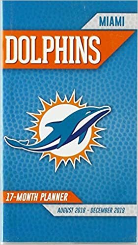 Miami Dolphins 2018-19 17-month Planner