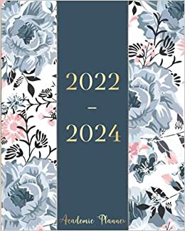2022-2024 Academic Planner: July 2022 - June 2024 (24 Months) Monthly Planner College Student Calendar Schedule Organizer With Federal Holidays and inspirational Quotes (Beauty Floral Design) indir