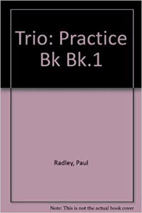 Trio Level 1 Practice: Practice Bk Bk.1