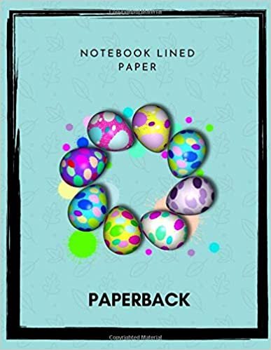 Notebook Lined Paper: Cute egg Notebook For Draw And Write Journals 8.5x11 Inches