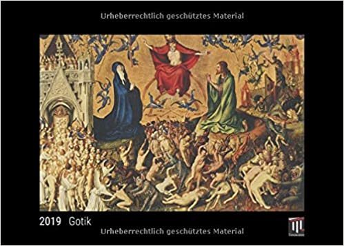 Gotik 2019 - Black Edition - Timokrates Wandkalender, Bilderkalender, Fotokalender - DIN A4 (30 x 21 cm)